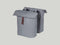 Basil City Doppelpacktasche grau